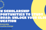 Scholarship oppurtunities