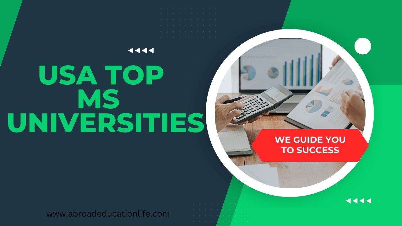 USA Top MS Universities