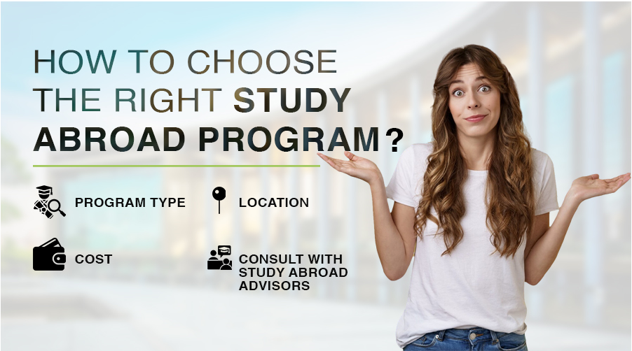 choose the study program that suits you